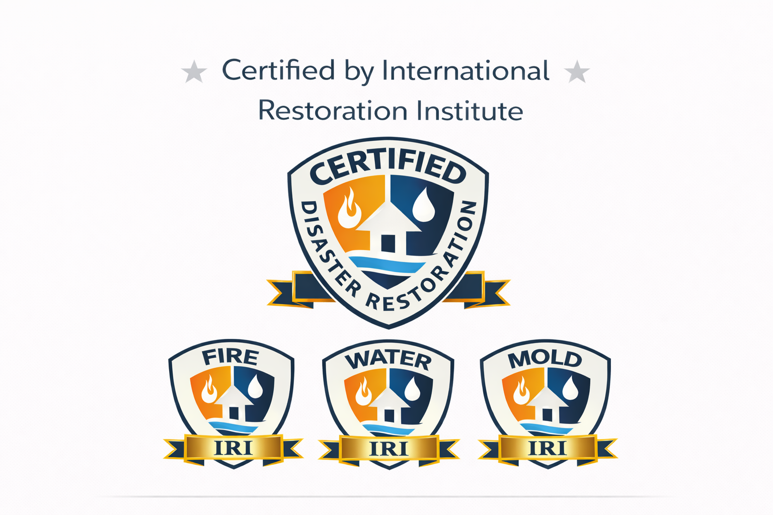 IRI Certifications: Fire, Water, Mold