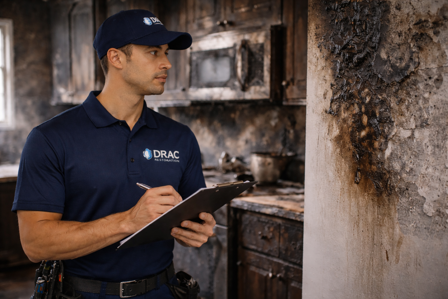 Fire damage measurement