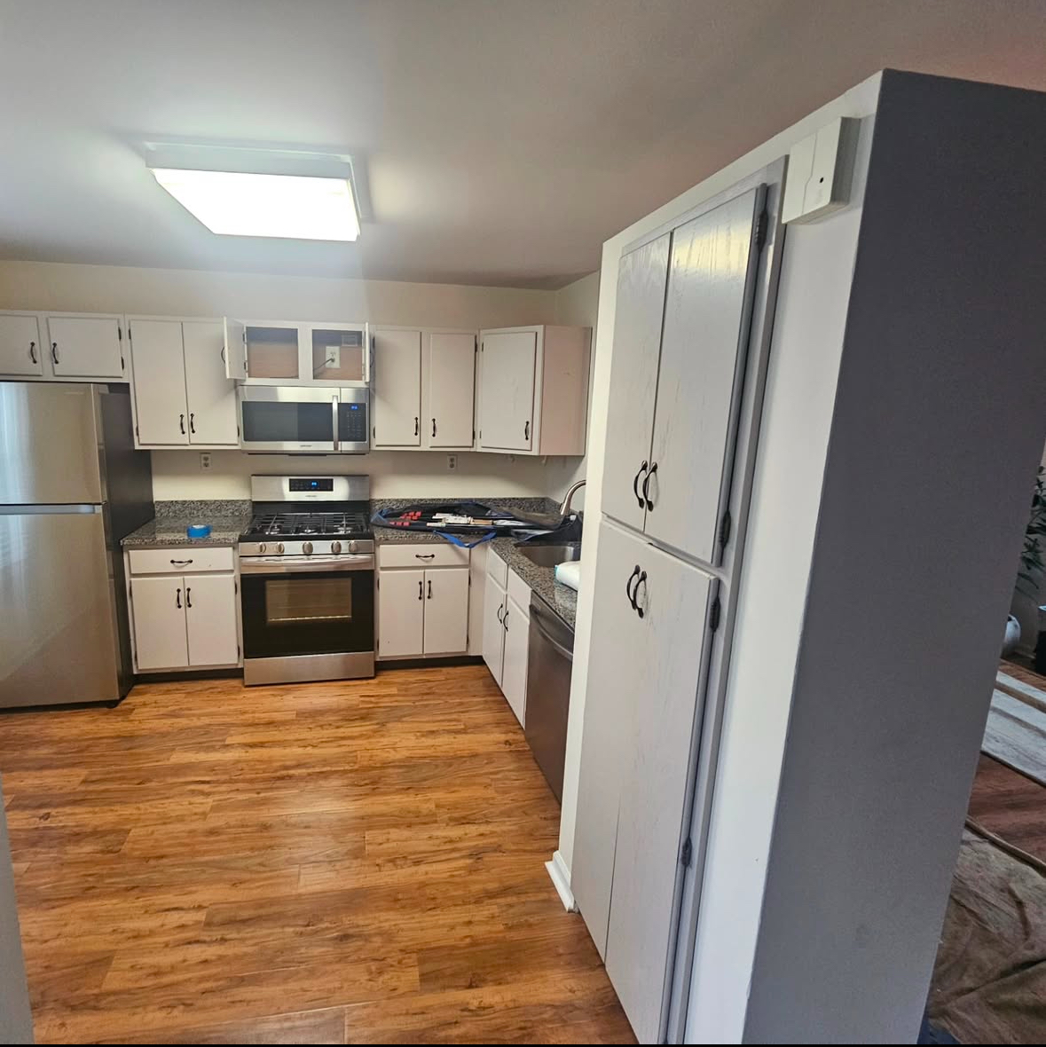 Kitchen remodel before and after